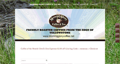 Desktop Screenshot of morningglorycoffee.net